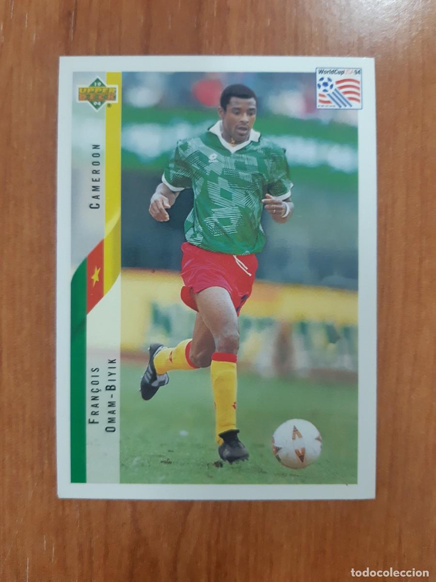 Cromos de Futebol: N&deg;224 FRAN&Ccedil;OIS OMAN-BIYIK CAMEROON CAMER&Uacute;N WORLD CUP USA 94 UPPER DECK 1994