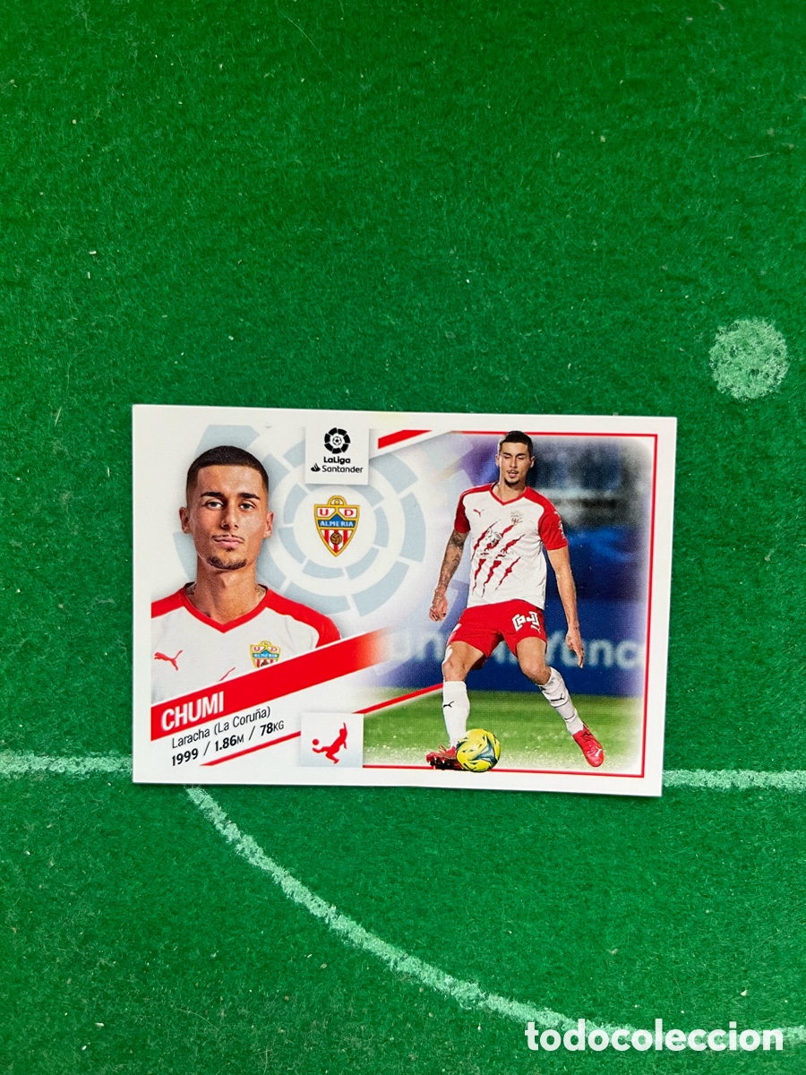 Figurine di Calcio: 8 CHUMI ALMER&Iacute;A LIGA ESTE 2022 2023 PANINI