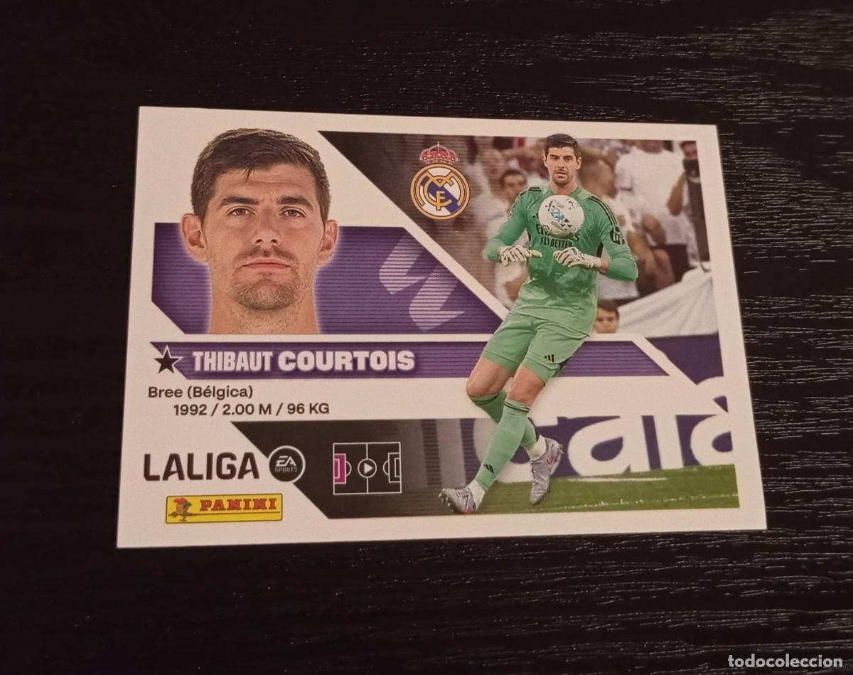 Figurine di Calcio: -ESTE 26-27 : COURTOIS ( REAL MADRID )