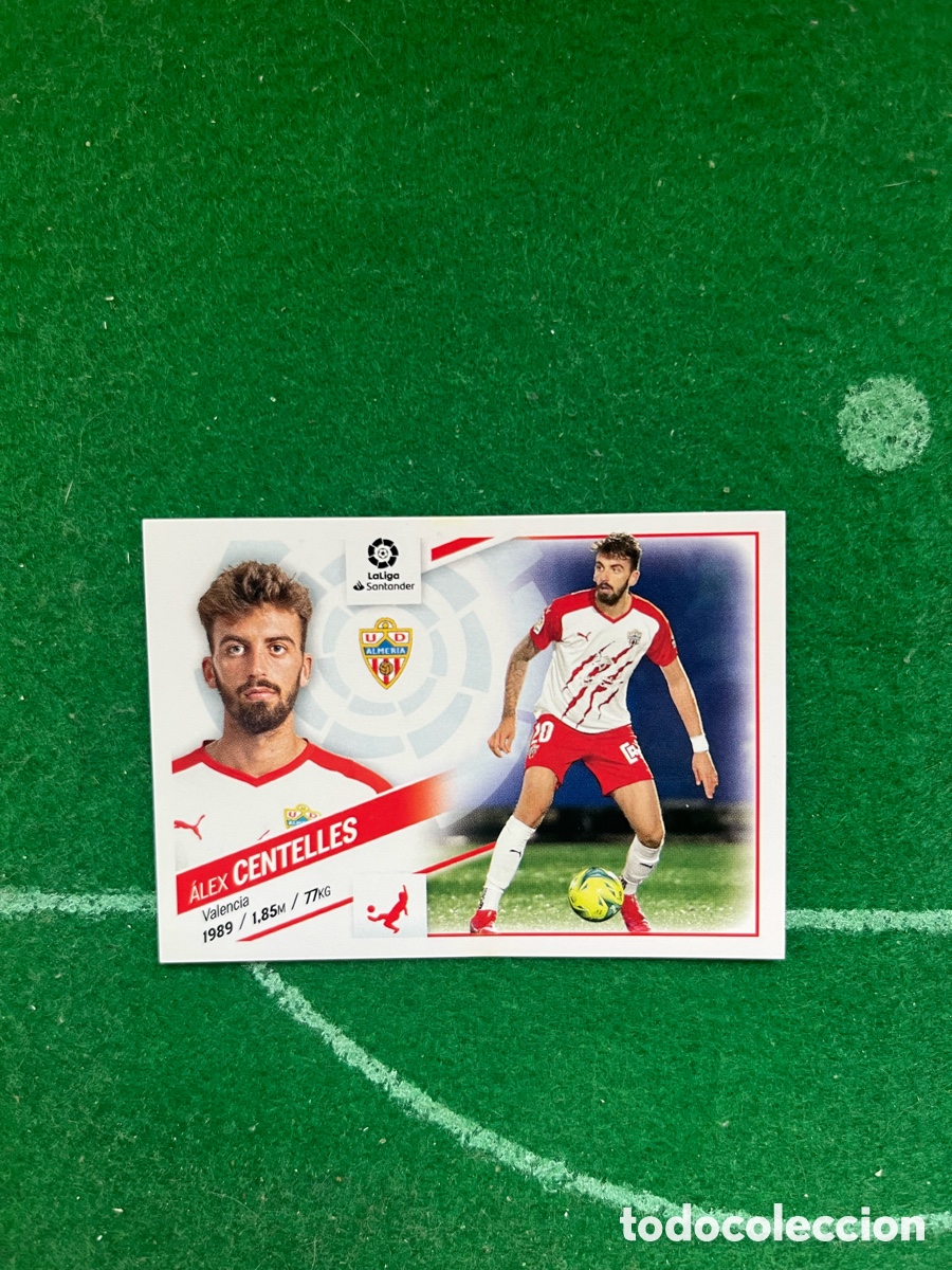Cromos de f&uacute;tbol: 9 B ALEX CENTELLES ALMER&Iacute;A LIGA ESTE 2022 2023 PANINI