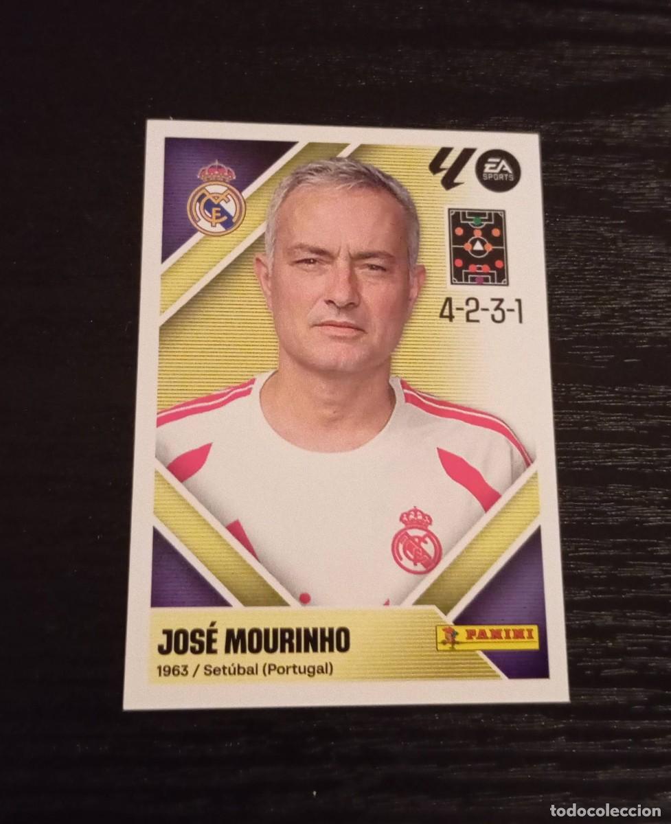 Cromos de f&uacute;tbol: -ESTE 26-27 : ENTRENADOR JOSE MOURINHO ( REAL MADRID )