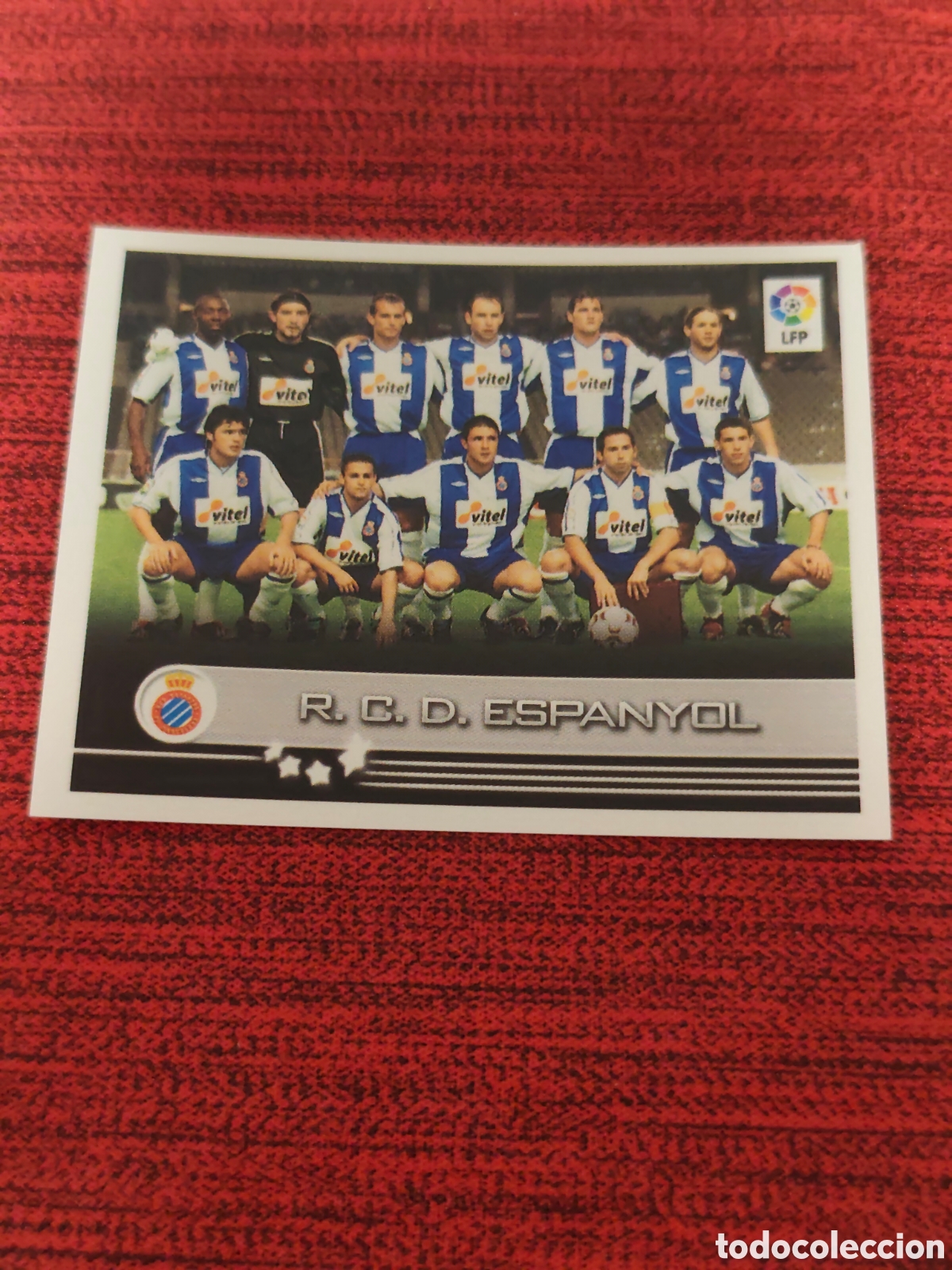 Cromos de f&uacute;tbol: 167 ALINEACI&Oacute;N ESPANYOL SUPERLIGA DE ESTRELLAS 2002 2003
