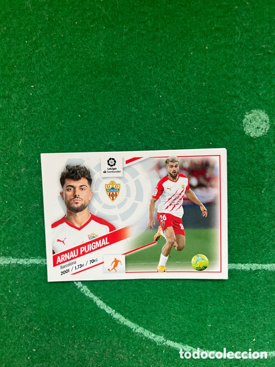 Cromos de f&uacute;tbol: 15 ARNAU PUIGMAL ALMER&Iacute;A LIGA ESTE 2022 2023 PANINI