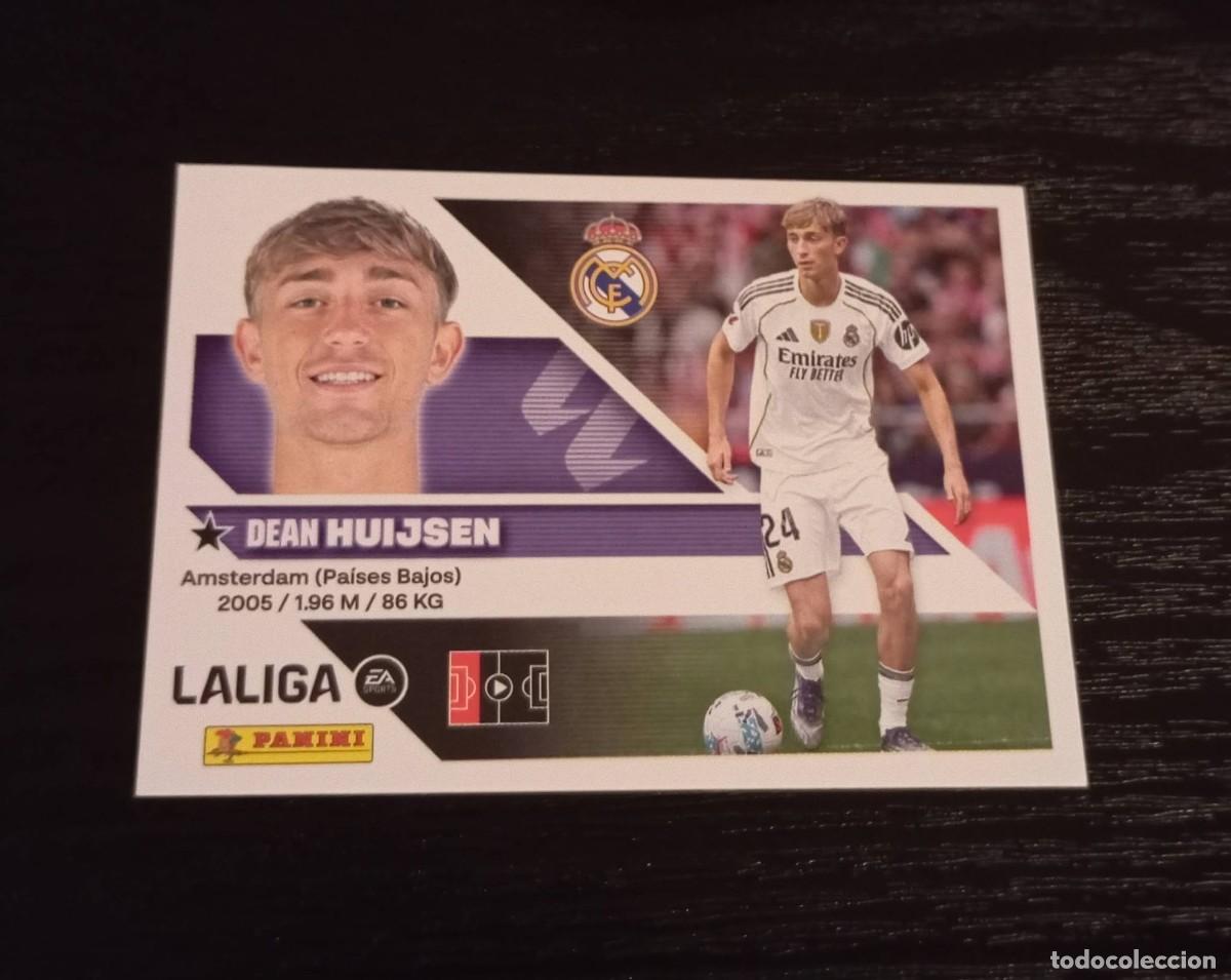 Cromos de f&uacute;tbol: -ESTE 26-27 : HUIJSEN ( REAL MADRID )