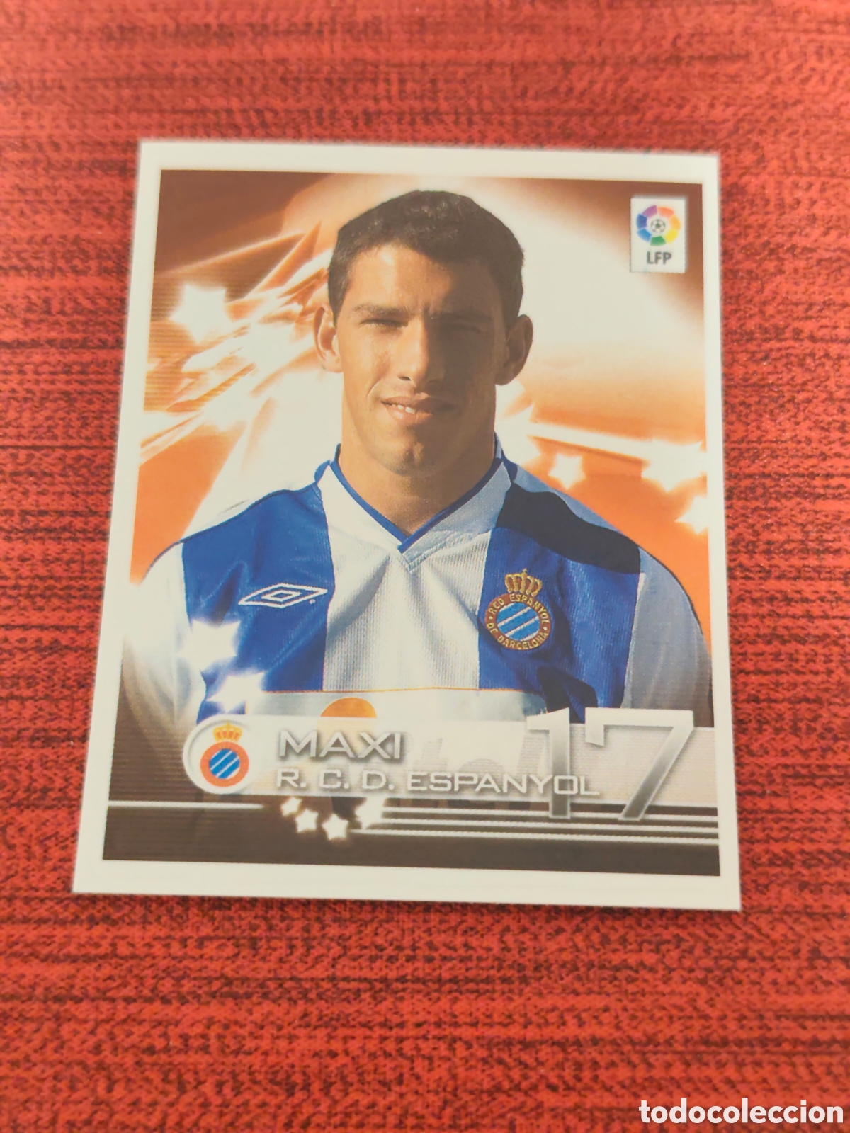 Cromos de f&uacute;tbol: 179 MAXI ESPANYOL SUPERLIGA DE ESTRELLAS 2002 2003