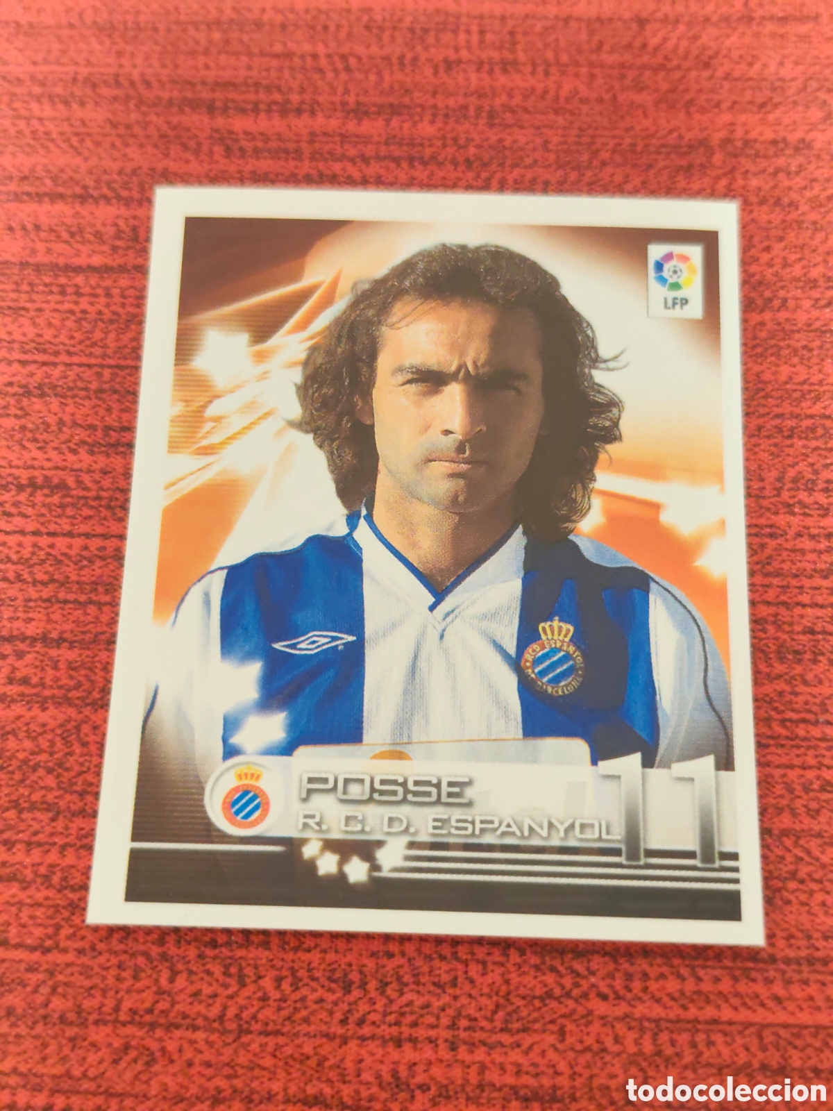 Cromos de f&uacute;tbol: 181 POSSE ESPANYOL SUPERLIGA DE ESTRELLAS 2002 2003