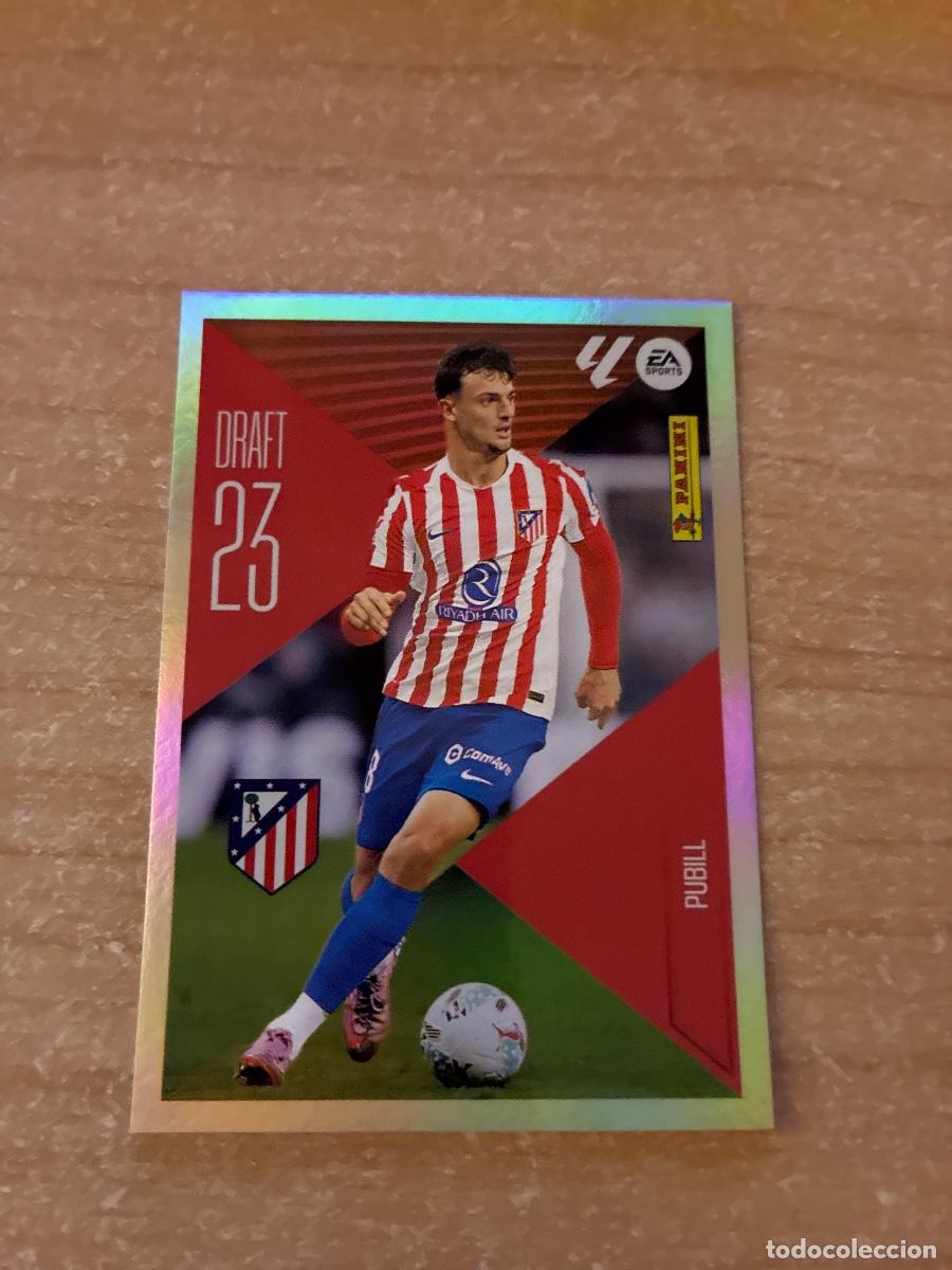 Cromos de f&uacute;tbol: 19 PUBILL DRAFT 23 ATL&Eacute;TICO MADRID LIGA ESTE 2026 2027