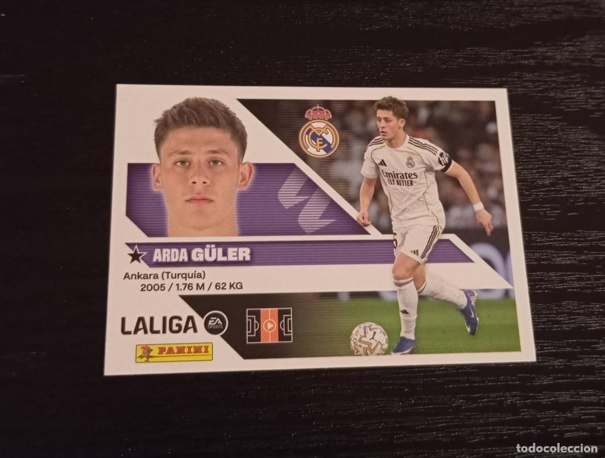 Cromos de f&uacute;tbol: -ESTE 26-27 : GULER ( REAL MADRID )