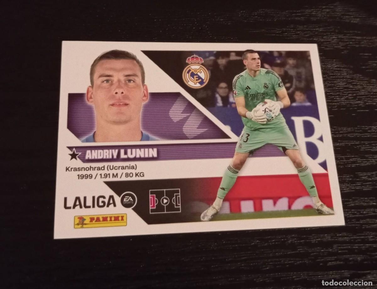 Cromos de f&uacute;tbol: -ESTE 26-27 : LUNIN ( REAL MADRID ) - Foto 1
