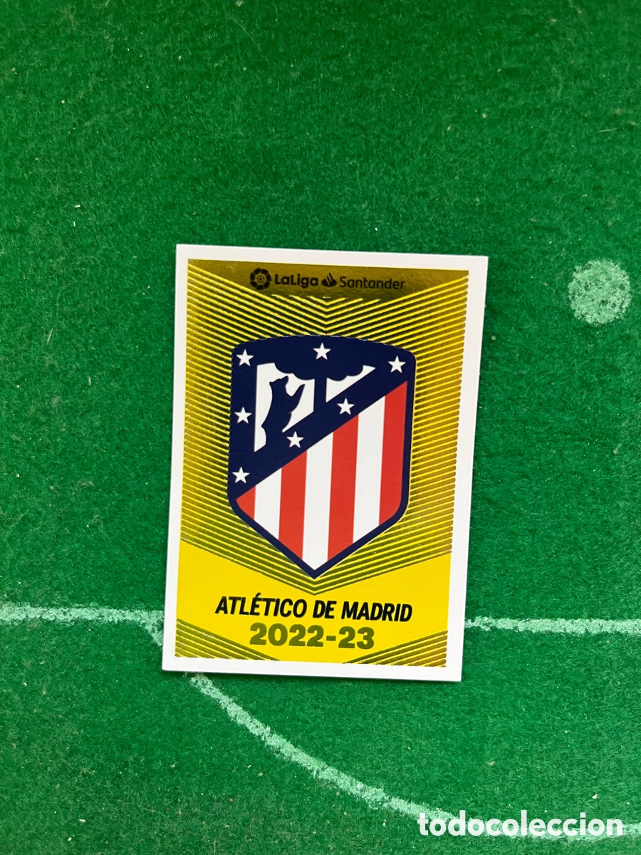 Football Stickers: 1 ATL&Eacute;TICO DE MADRID LIGA ESTE 2022 2023 PANINI ESCUDO