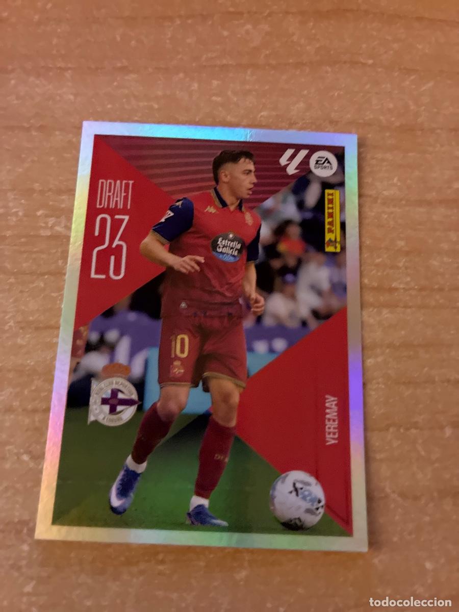 Figurine di Calcio: 23 YEREMAY DRAFT 23 DEPORTIVO CORU&Ntilde;A LIGA ESTE 2026 2027