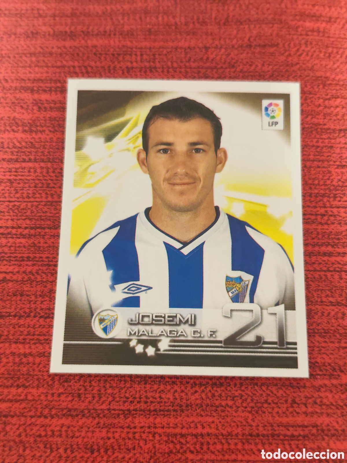 Figurine di Calcio: 203 JOSEMI M&Aacute;LAGA SUPERLIGA DE ESTRELLAS 2002 2003