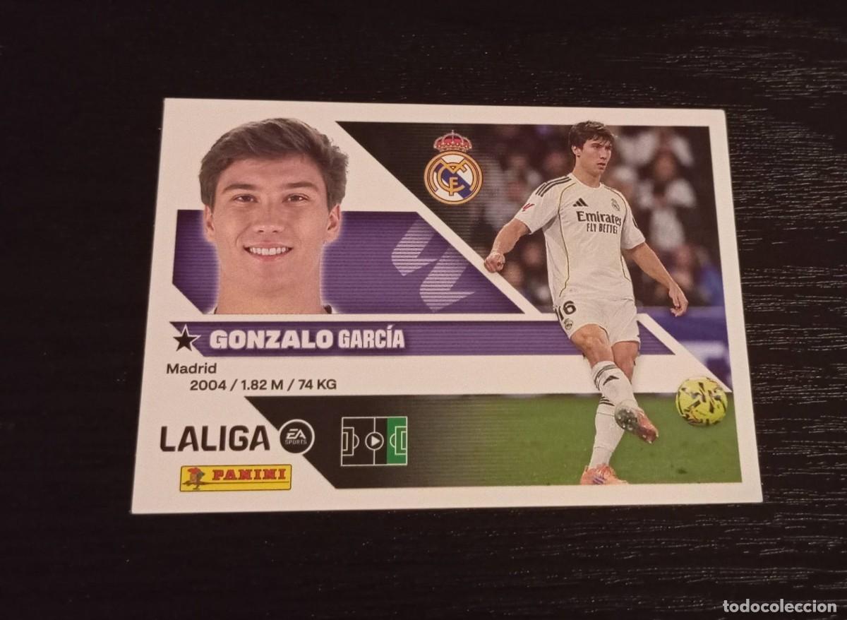Figurine di Calcio: -ESTE 26-27 : GONZALO GARCIA ( REAL MADRID )