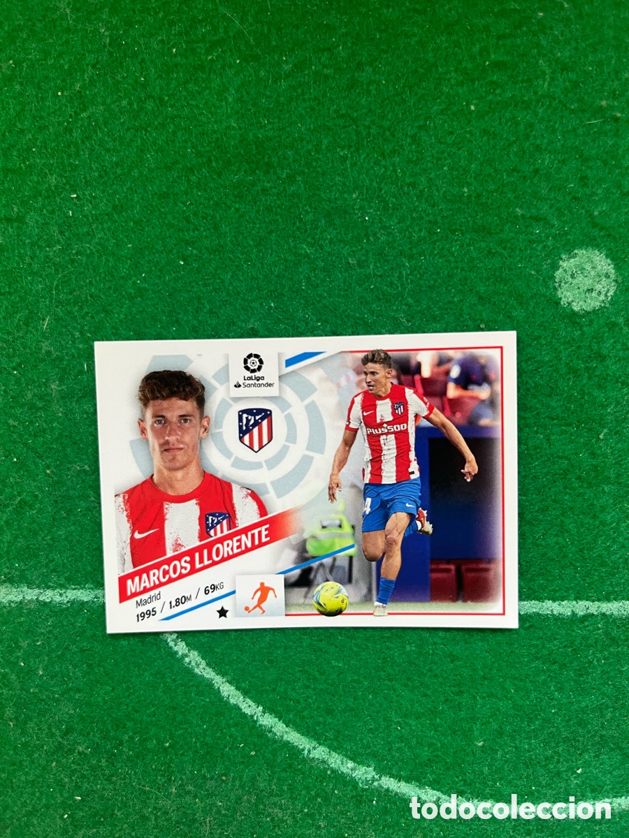 Figurine di Calcio: 11 MARCOS LLORENTE ATL&Eacute;TICO DE MADRID LIGA ESTE 2022 2023 PANINI