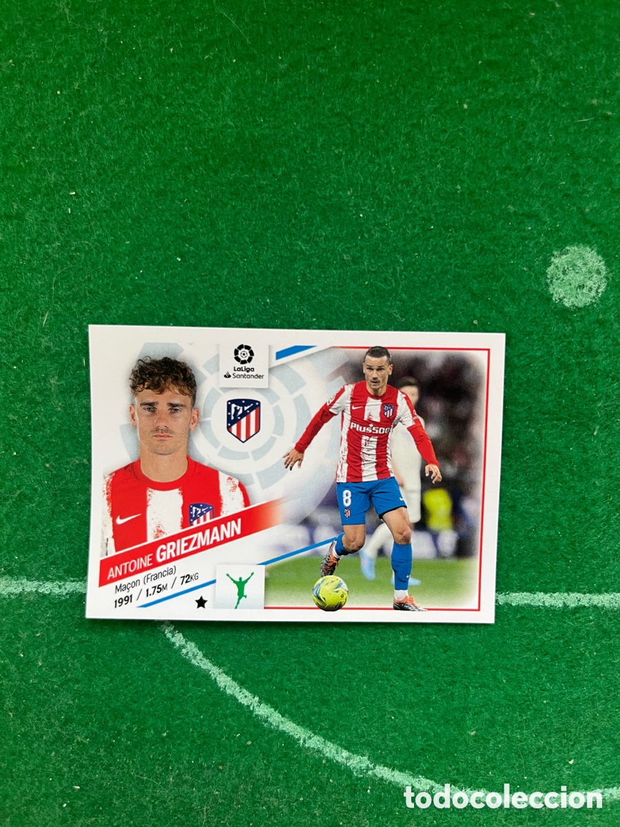 Figurine di Calcio: 20 GRIEZMANN ATL&Eacute;TICO DE MADRID LIGA ESTE 2022 2023 PANINI