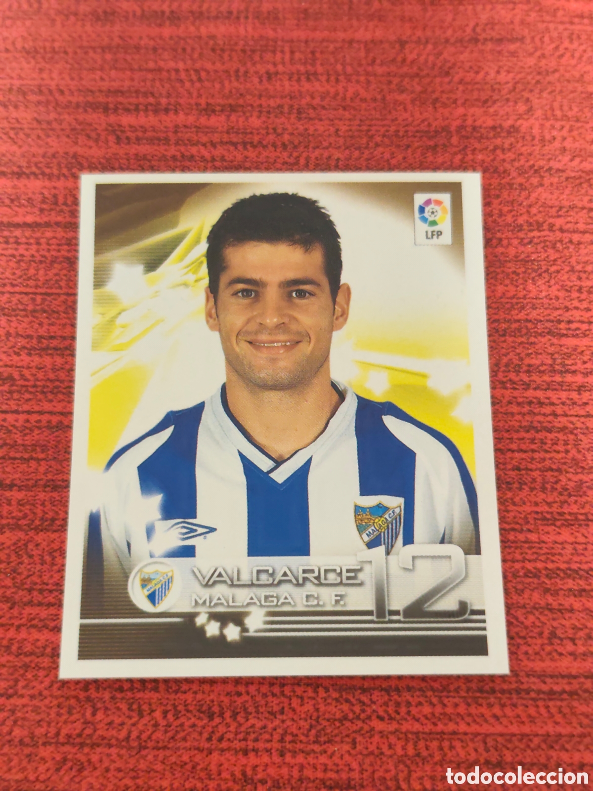 Figurine di Calcio: 207 VALCARCE M&Aacute;LAGA SUPERLIGA DE ESTRELLAS 2002 2003
