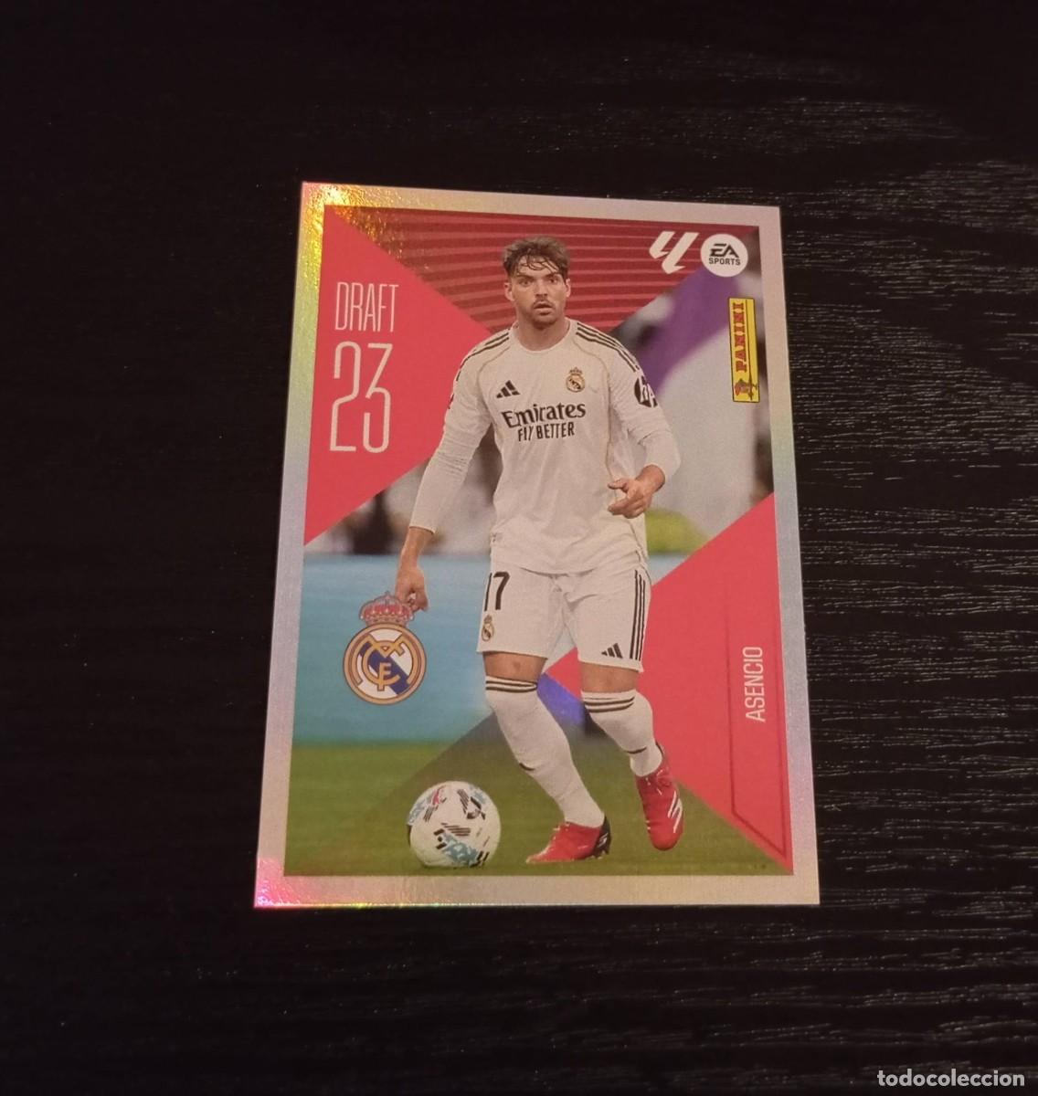 Figurine di Calcio: -ESTE 26-27 : ASENCIO ( REAL MADRID ) -- DRAFT 23 N&ordm; 1 --