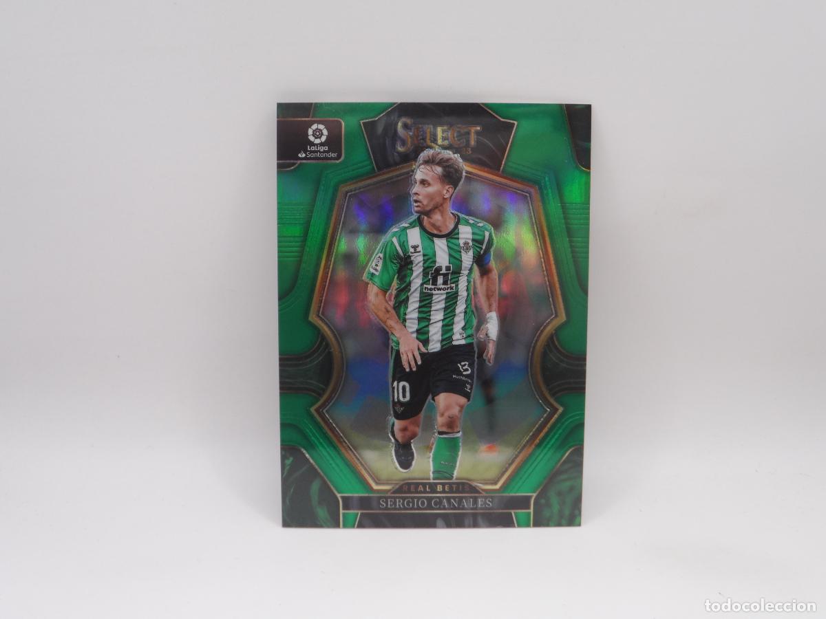 Figurine di Calcio: 157 SERGIO CANALES NUMERADA /5 GREEN BETIS PANINI SELECT 2022 2023 22 23 PRIZM