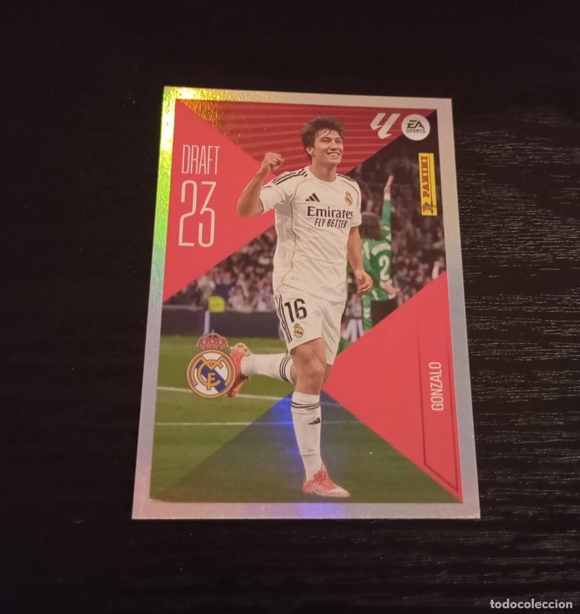 Figurine di Calcio: -ESTE 26-27 : GONZALO GARCIA ( REAL MADRID ) -- DRAFT 23 N&ordm; 9 --