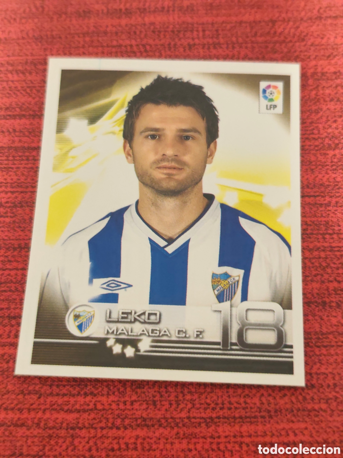 Cromos de Futebol: 213 LEKO M&Aacute;LAGA SUPERLIGA DE ESTRELLAS 2002 2003