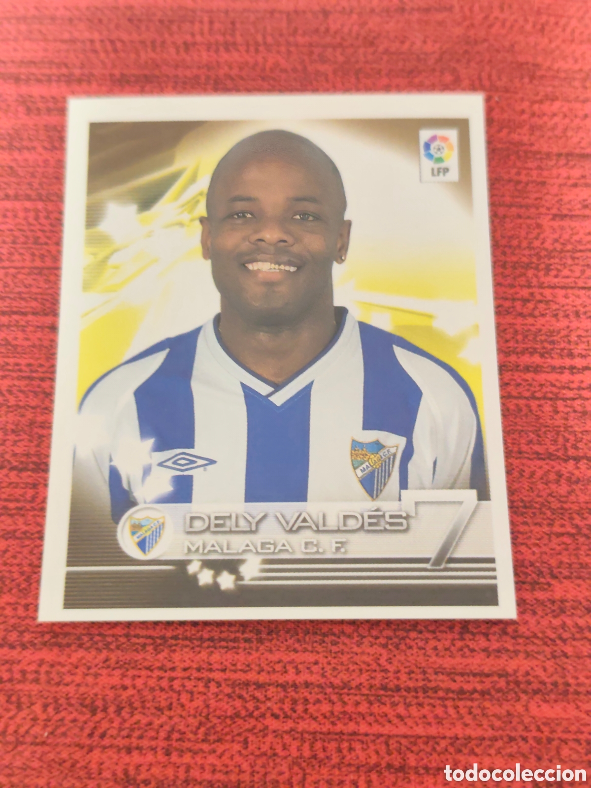Cromos de Futebol: 216 DELY VALD&Eacute;S M&Aacute;LAGA SUPERLIGA DE ESTRELLAS 2002 2003
