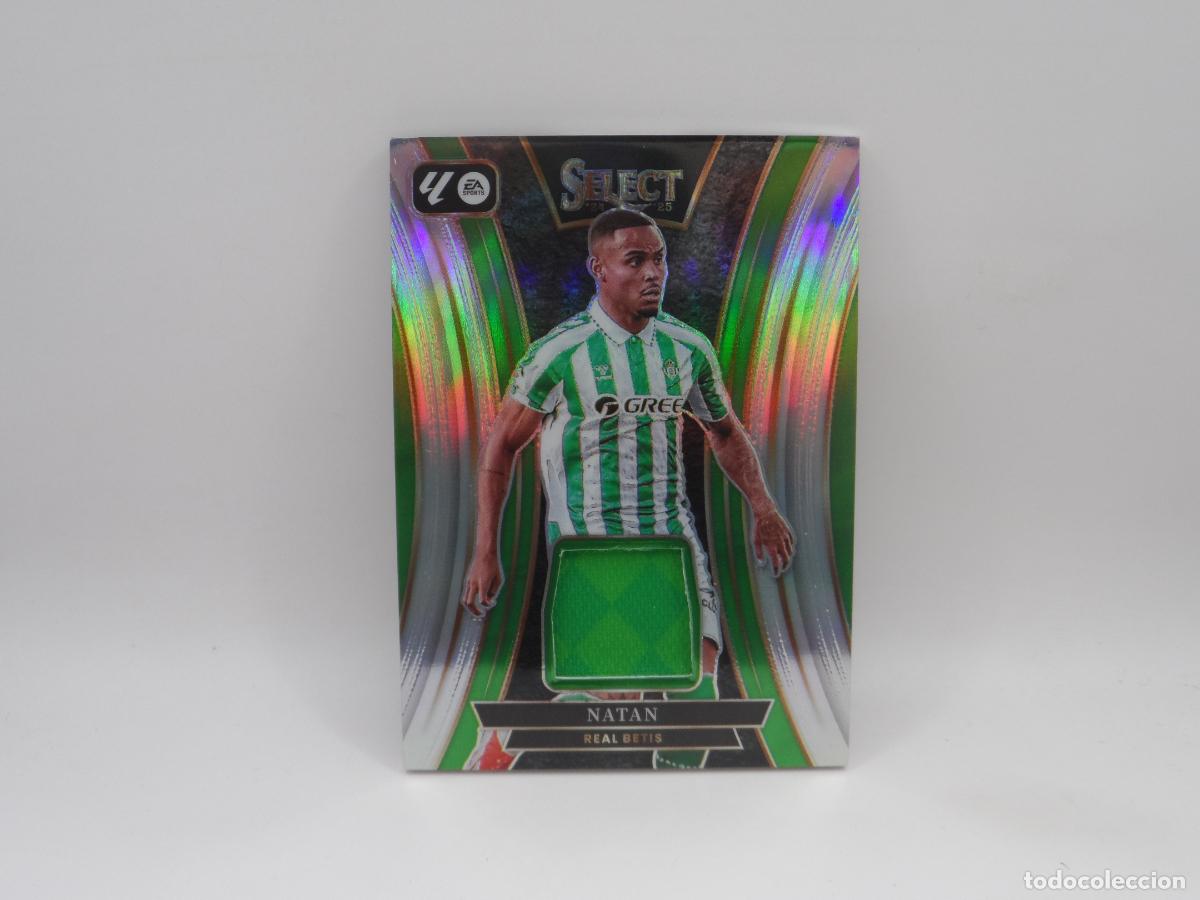Cromos de f&uacute;tbol: PARCHE TROZO DE CAMISETA NATAN BETIS PANINI SELECT 2025 2026 25 26 PATCH