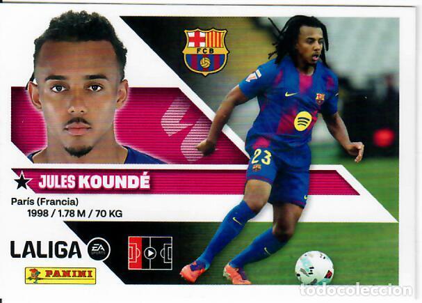 Cromos de f&uacute;tbol: CROMO PANINI LIGA ESTE 26 27 - N&ordm; 5 - KOUND&Eacute; - BARCELONA