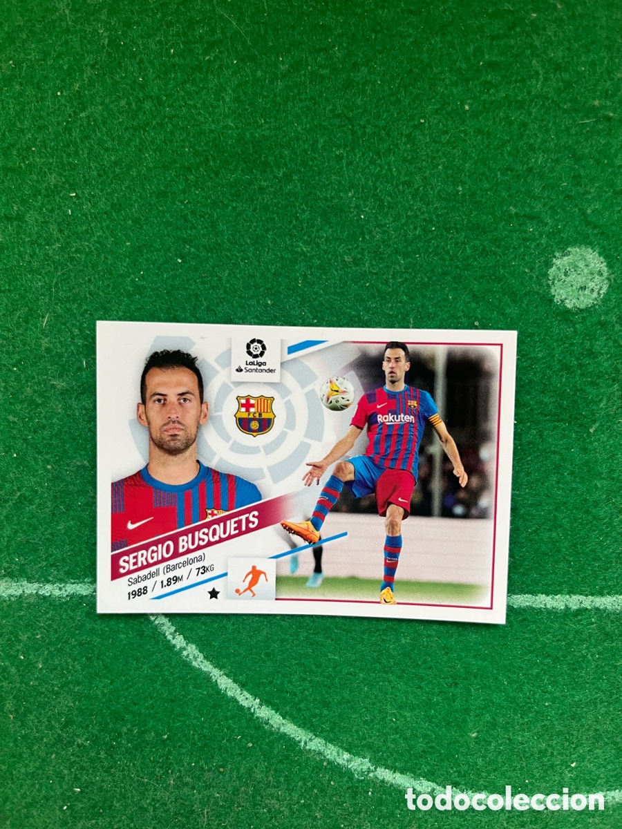 Cromos de f&uacute;tbol: 11 SERGIO BUSQUETS BARCELONA LIGA ESTE 2022 2023 PANINI