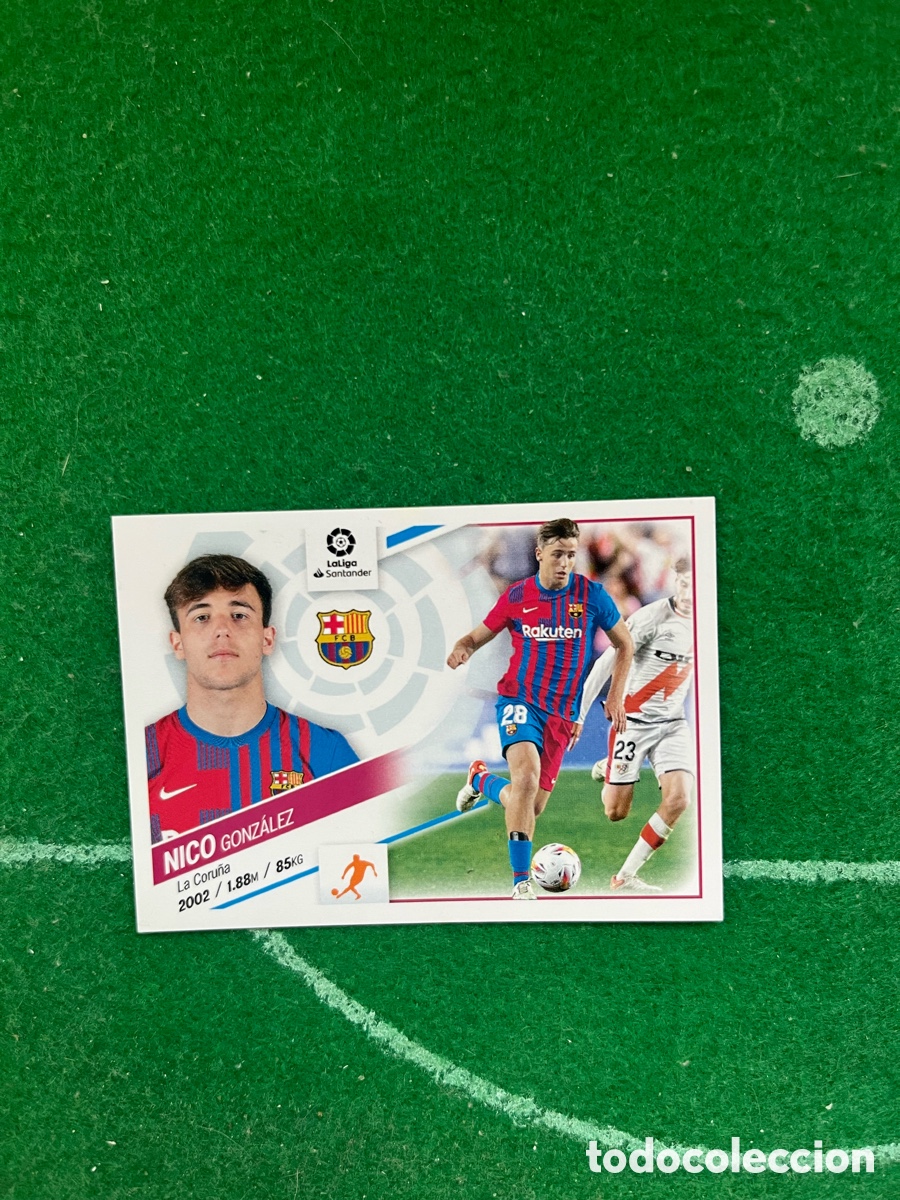 Cromos de f&uacute;tbol: 13 NICO GONZ&Aacute;LEZ BARCELONA LIGA ESTE 2022 2023 PANINI