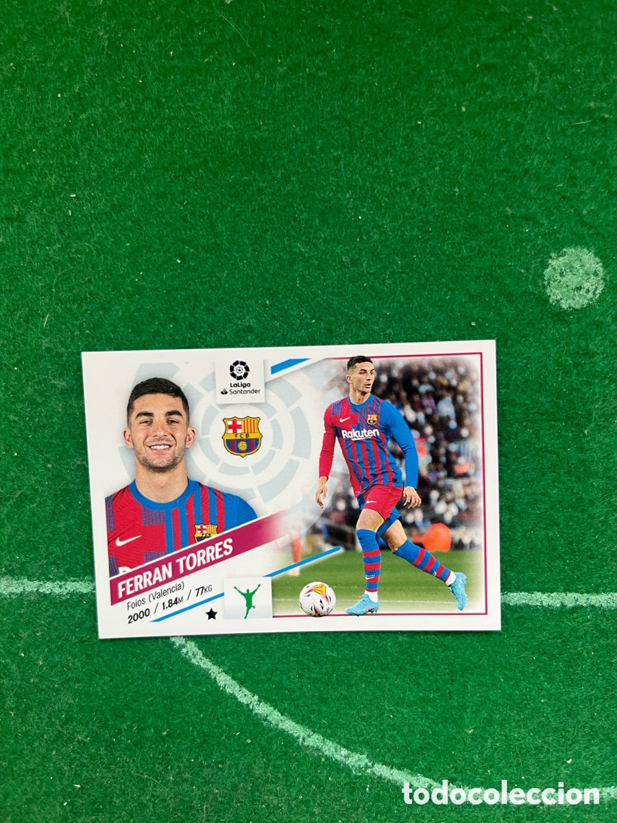 Cromos de f&uacute;tbol: 19 FERRAN TORRES BARCELONA LIGA ESTE 2022 2023 PANINI