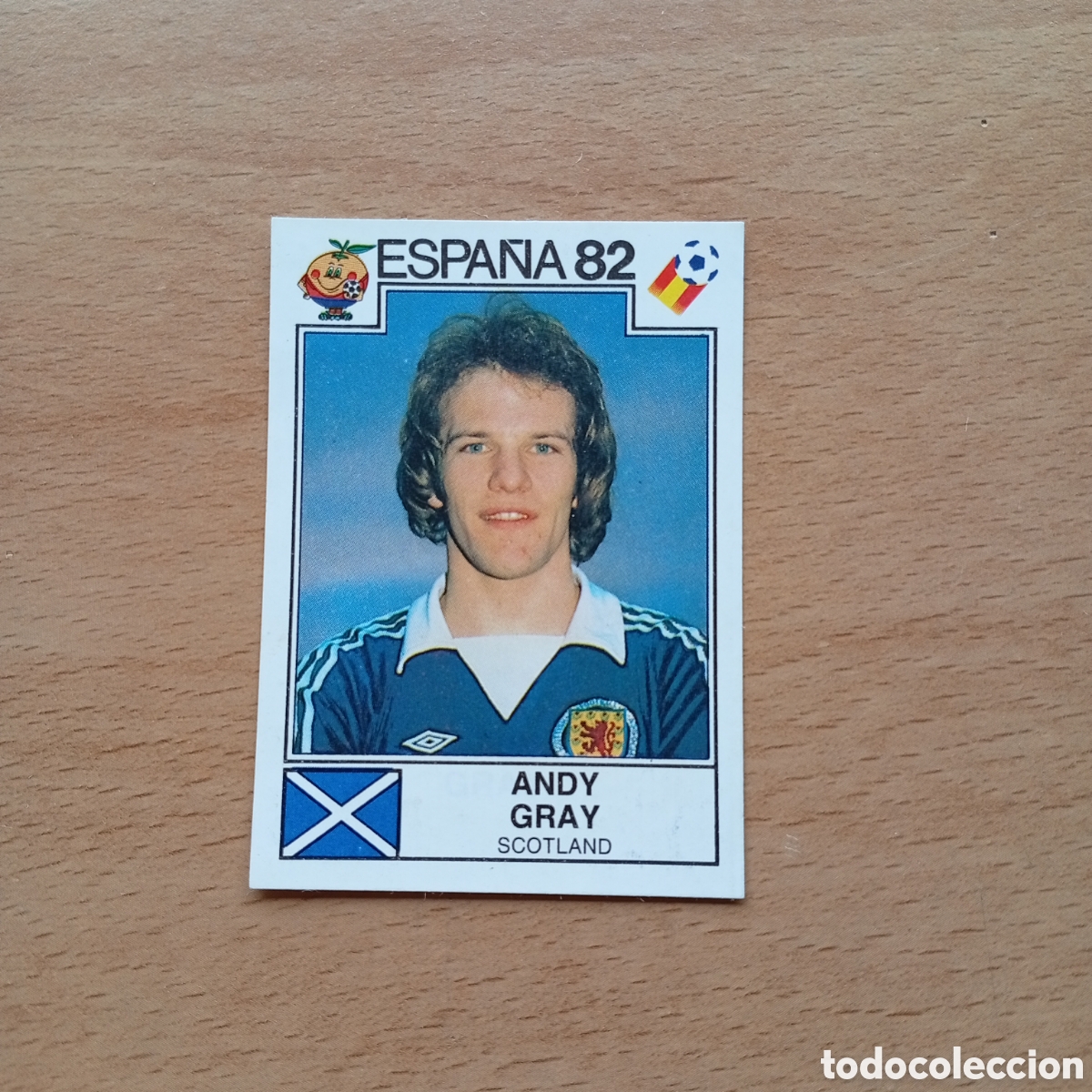 Cromos de f&uacute;tbol: 1982 ESPA&Ntilde;A 82 - N&ordm; 416 ANDY GRAY - ESCOCIA - PANINI