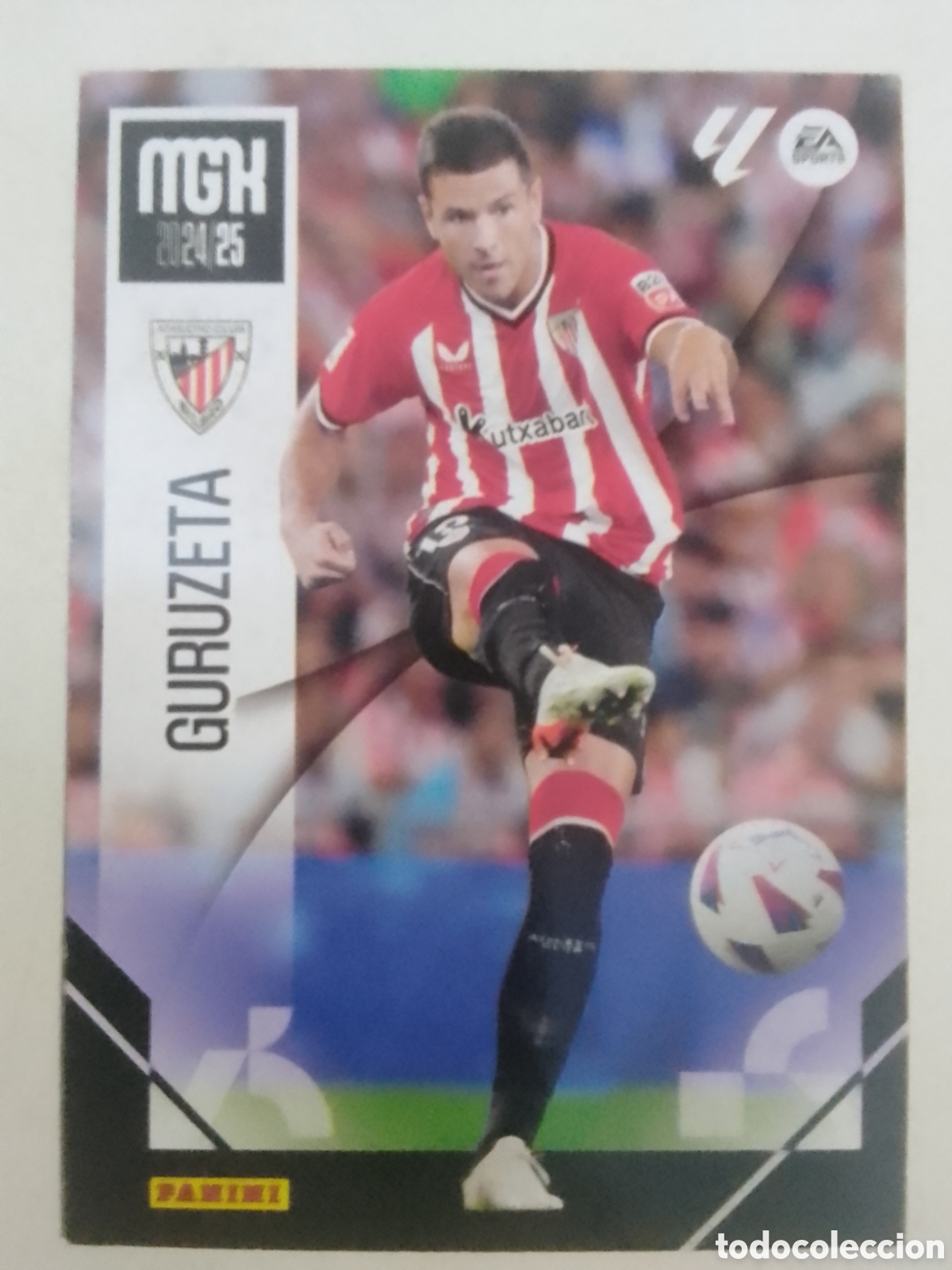 Cromos de f&uacute;tbol: Megacracks 2024-25 n&deg; 53 Guruzeta &bull; Athletic Club.