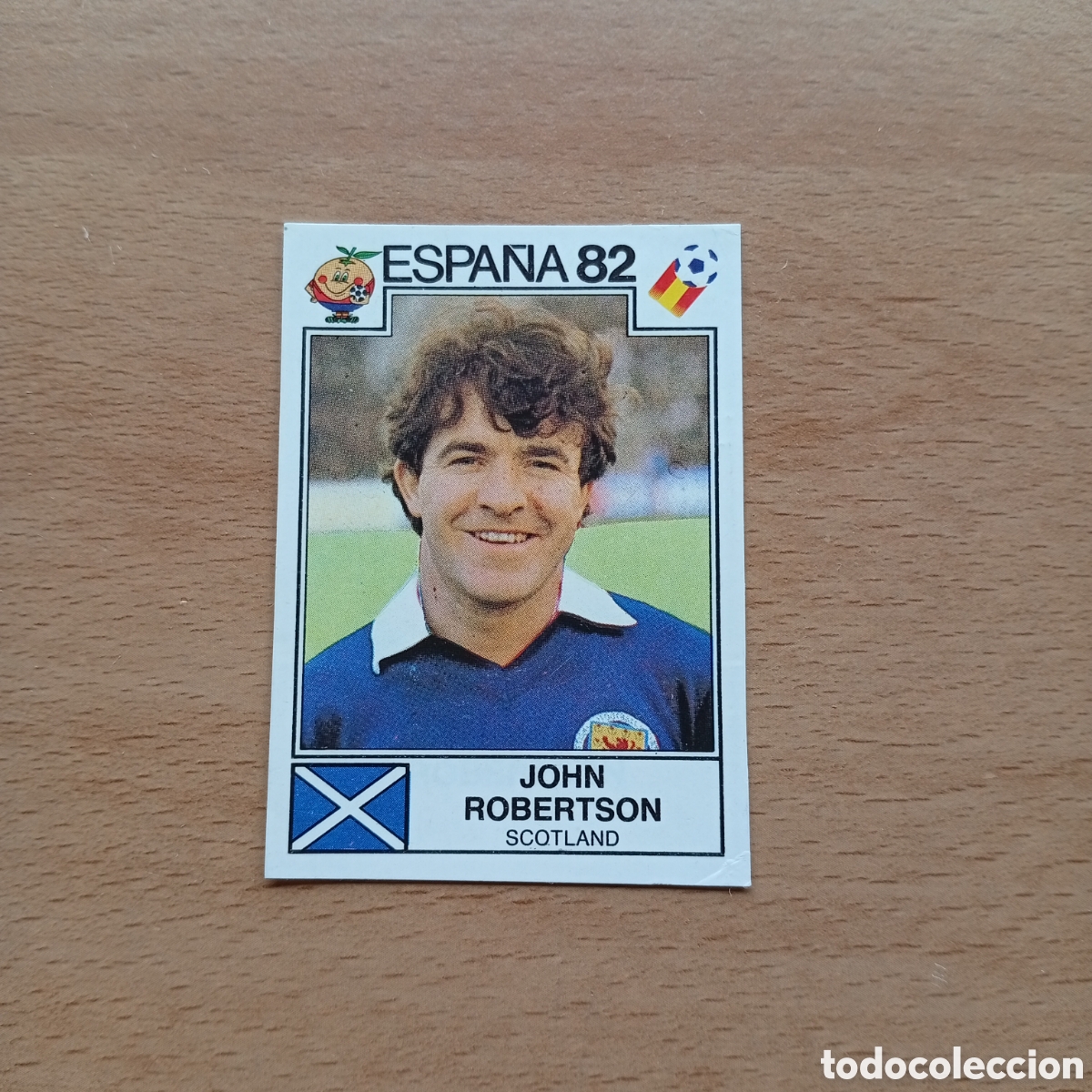 Cromos de f&uacute;tbol: 1982 ESPA&Ntilde;A 82 - N&ordm; 412 JOHN ROBERTSON - ESCOCIA - PANINI
