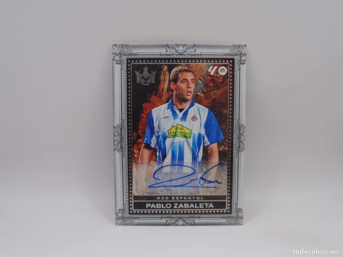 Cromos de f&uacute;tbol: AUTO PABLO ZABALETA ESPANYOL PANINI PITCH KINGS 2025 2026 25 26 AUTOGRAFO ESPA&Ntilde;OL