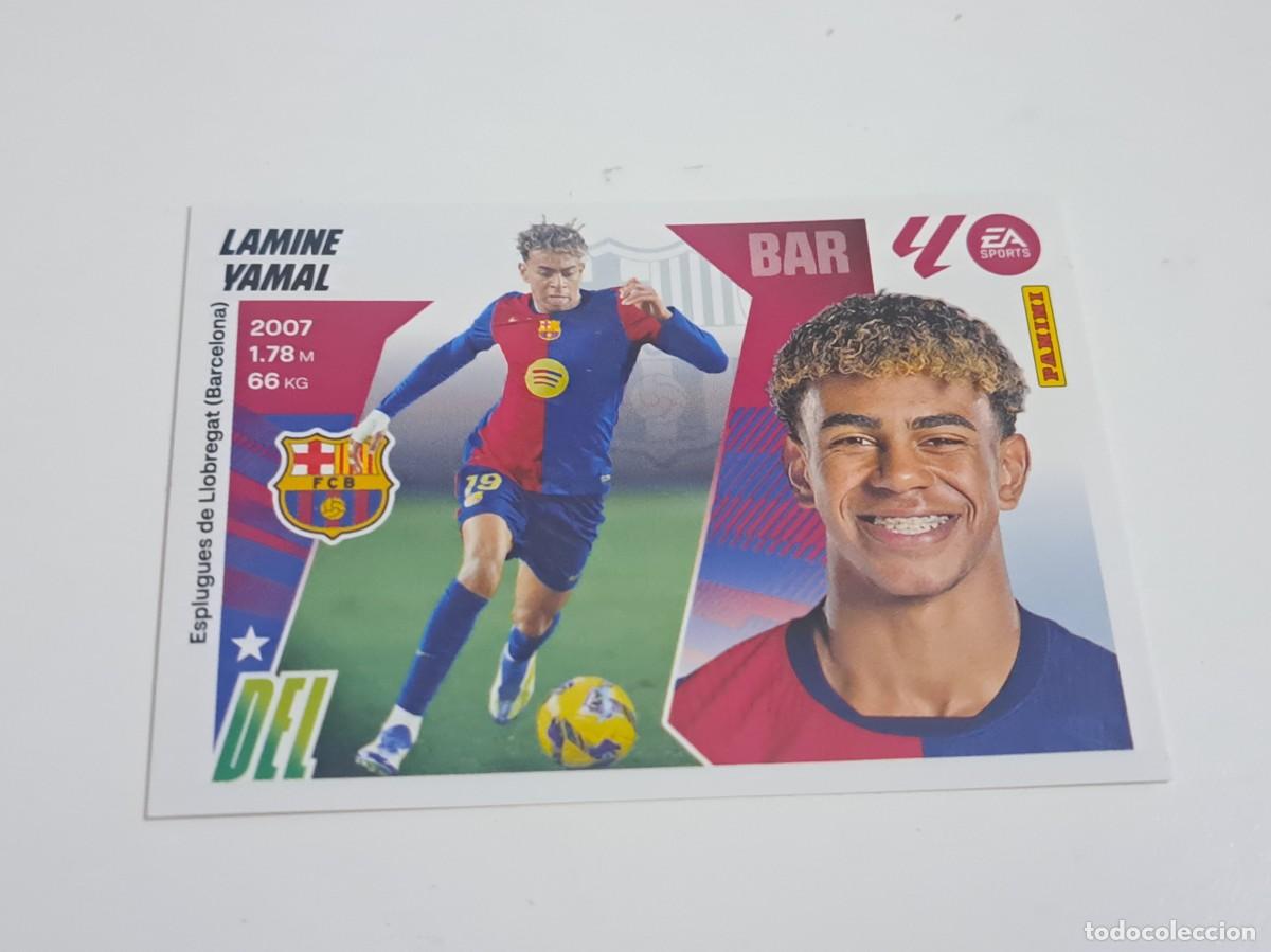 Cromos de f&uacute;tbol: CROMO LIGA 25-26 2025-26 FC BARCELONA BAR&Ccedil;A LAMINE YAMAL NUMERO 19 EDICIONES ESTE PANINI
