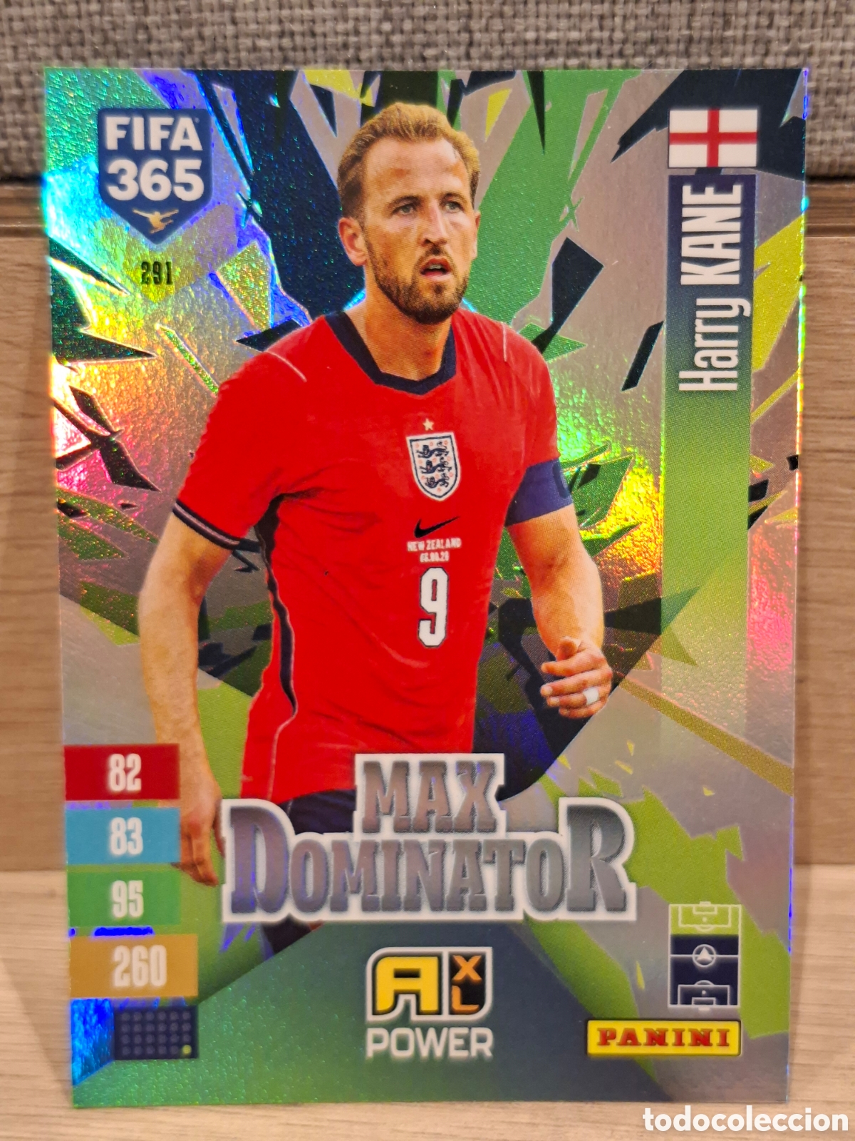 Cromos de f&uacute;tbol: #291 Harry Kane - Max Dominator