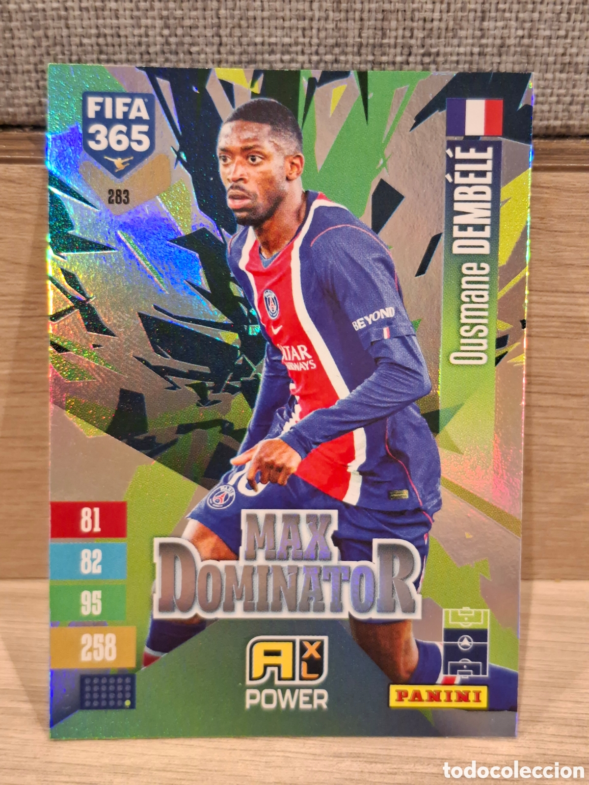 Cromos de f&uacute;tbol: #283 Ousmame Demb&eacute;l&eacute; - Max Dominator - Foto 1