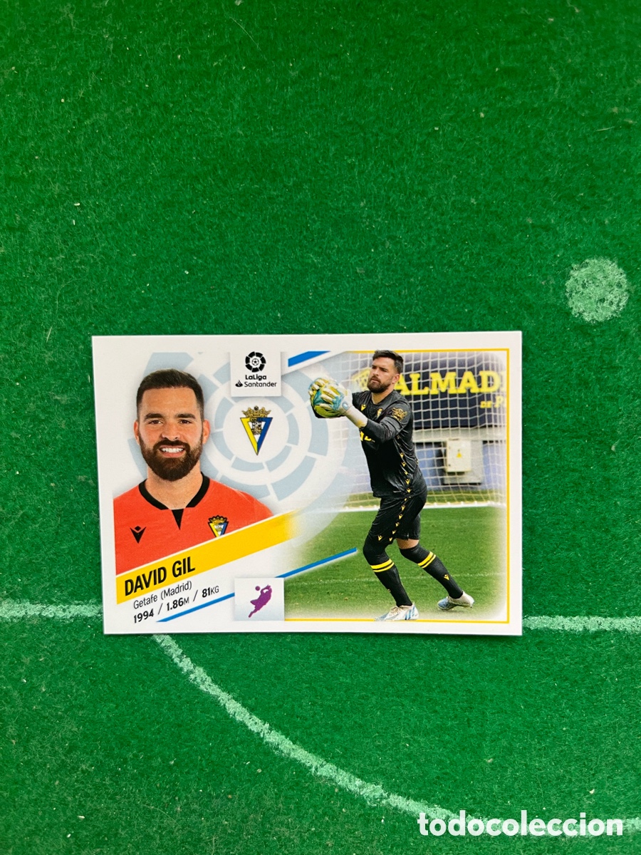 Cromos de f&uacute;tbol: 4 DAVID GIL CADIZ LIGA ESTE 2022 2023 PANINI