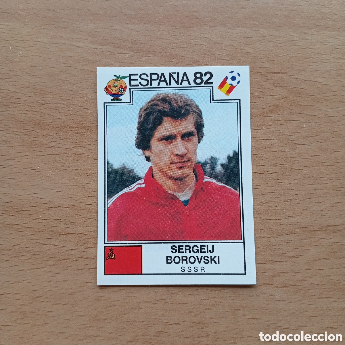Figurine di Calcio: 1982 ESPA&Ntilde;A 82 - N&ordm; 389 SERGEIJ BOROVSKI - URSS - PANINI