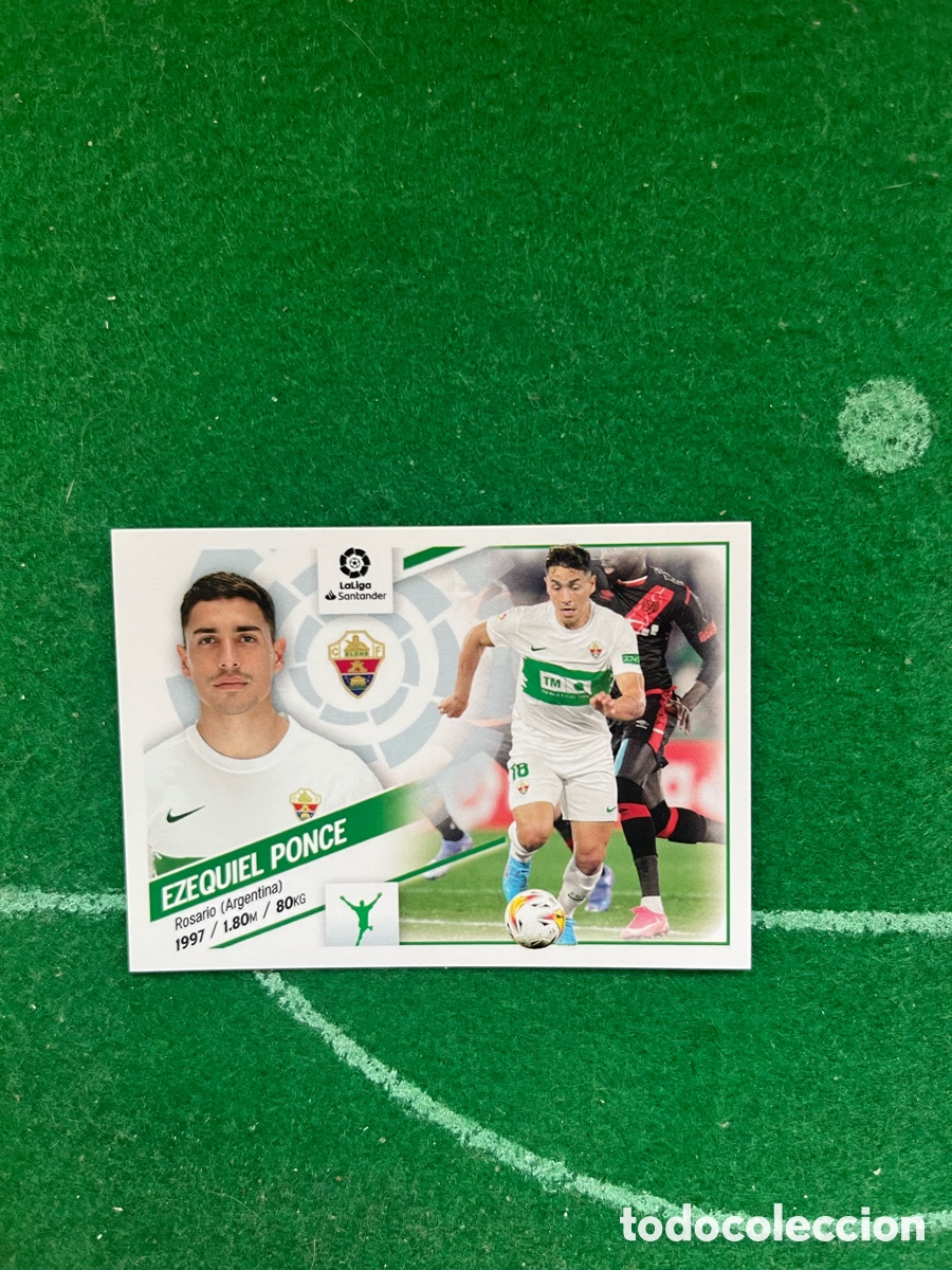 Cromos de f&uacute;tbol: 19 EZEQUIEL PONCE ELCHE LIGA ESTE 2022 2023 PANINI