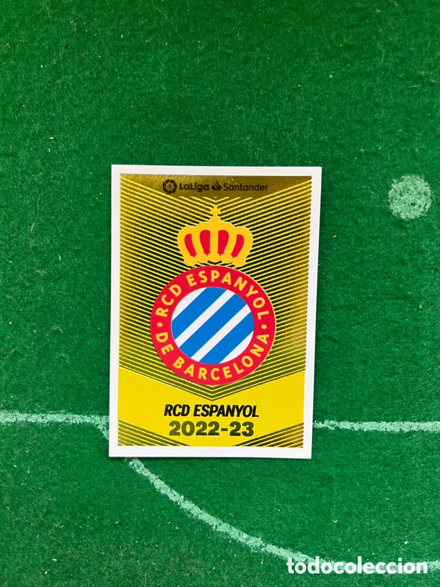 Cromos de f&uacute;tbol: 1 ESPANYOL LIGA ESTE 2022 2023 PANINI ESCUDO