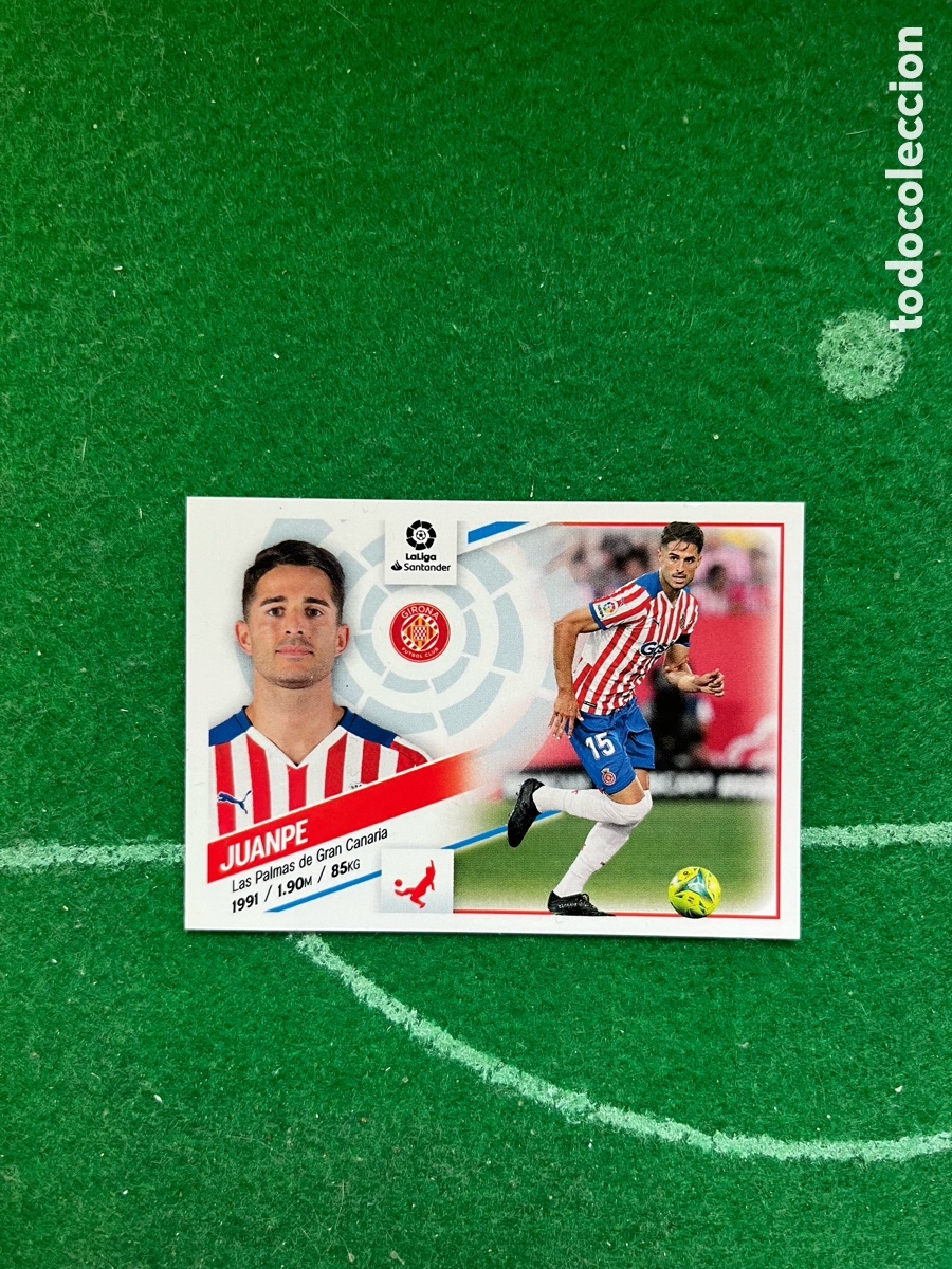 Cromos de f&uacute;tbol: 7 JUANPE GIRONA LIGA ESTE 2022 2023 PANINI