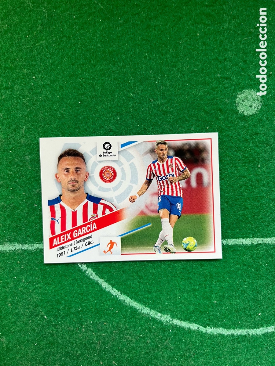 Cromos de f&uacute;tbol: 14 ALEIX GARC&Iacute;A GIRONA LIGA ESTE 2022 2023 PANINI