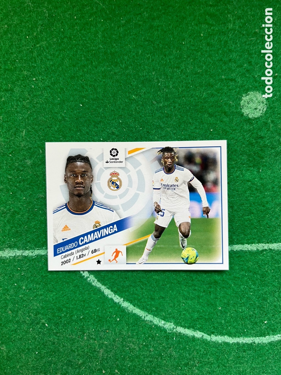Cromos de f&uacute;tbol: 13 CAMAVINGA REAL MADRID LIGA ESTE 2022 2023 PANINI