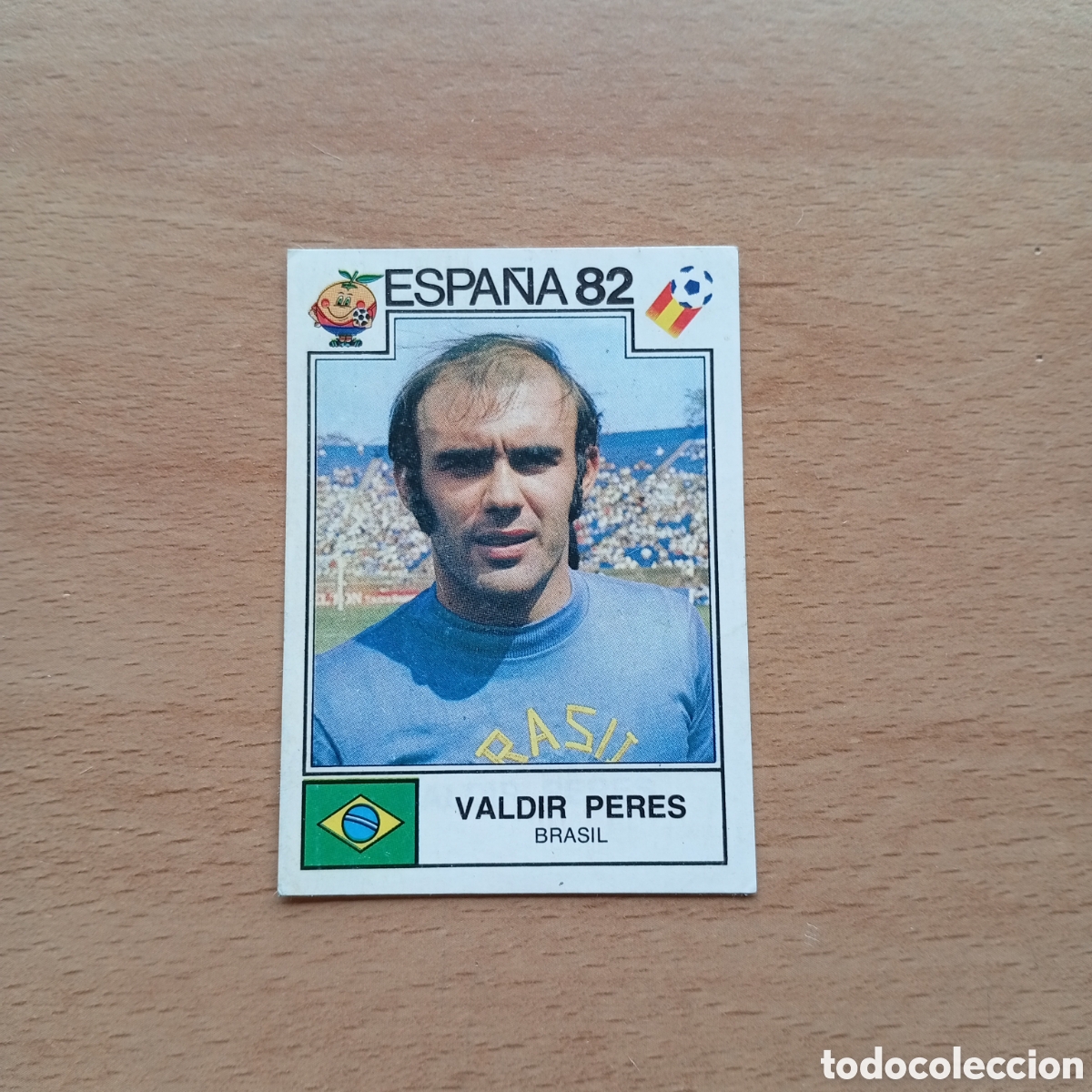 Cartes &agrave; collectionner de Football: 1982 ESPA&Ntilde;A 82 - N&ordm; 366 VALDIR PERES - BRASIL - PANINI