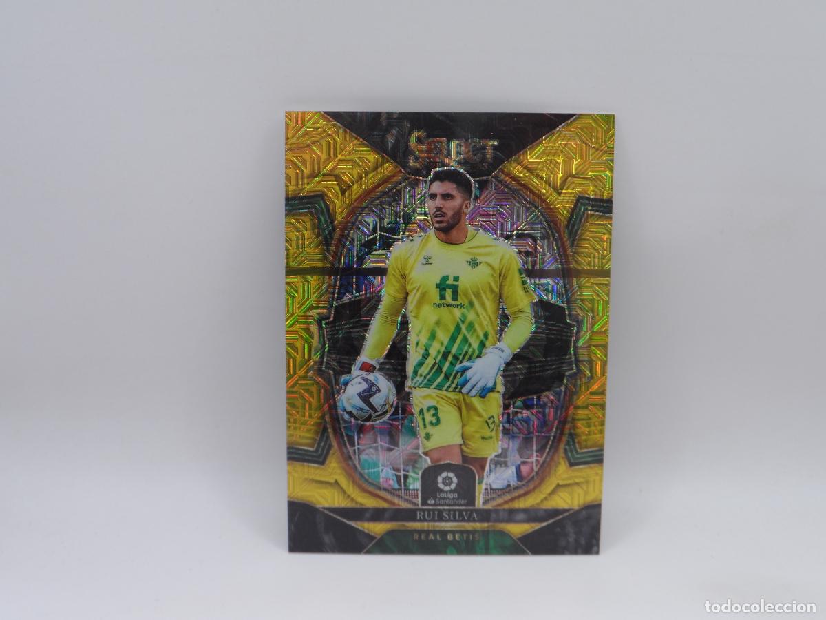 Cromos de f&uacute;tbol: 70 RUI SILVA NUMERADA /10 GOLD MOJO BETIS PANINI SELECT 2022 2023 22 23 PRIZM