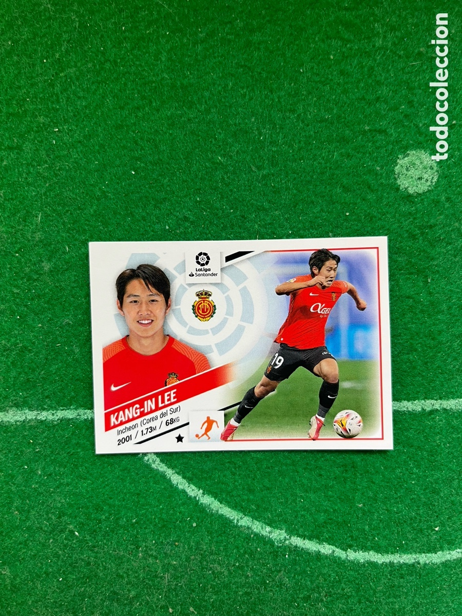 Cromos de f&uacute;tbol: 16 KANG IN LEE MALLORCA LIGA ESTE 2022 2023 PANINI