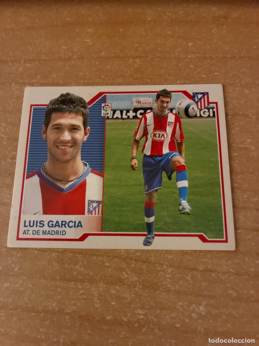 Cromos de f&uacute;tbol: LUIS GARC&Iacute;A ATL&Eacute;TICO MADRID LIGA ESTE 2007 2008