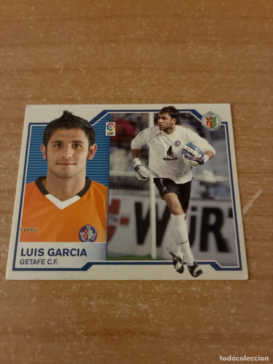 Cromos de f&uacute;tbol: LUIS GARC&Iacute;A GETAFE LIGA ESTE 2007 2008