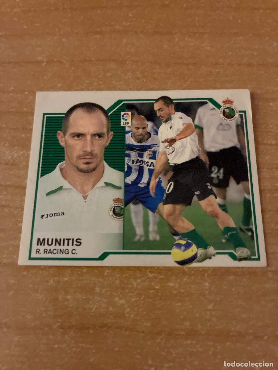 Cromos de f&uacute;tbol: MUNITIS RACING SANTANDER LIGA ESTE 2007 2008